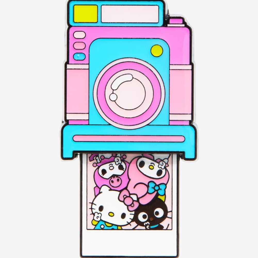 Loungefly Hello Kitty And Friends Retro Camera Sliding Enamel Pin‎ Hot Topic